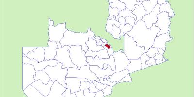 地図ndolaザンビア